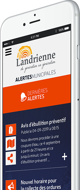 Alertes - Municipalité de Landrienne